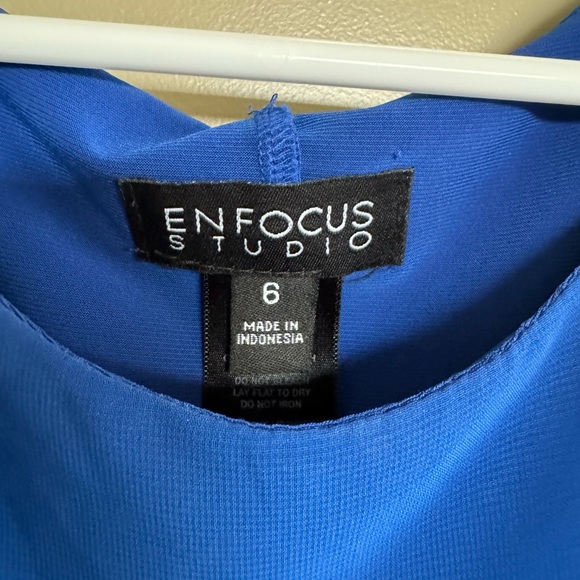 Size 12 BLUE EMBELLISHED CAPELET DRESS Evening Wedding - Picture 3 of 3